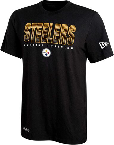 New Era NFL Men's Team Pride Dri-Tek Short Sleeve T-Shirt, New York Giants, X-Large in Saudi Arabia