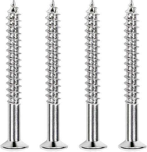 Banworks Electric Guitar Screws Neck Plate Mounting Screws 5mm (13/64") Neck Guard Screws Set for Squier Strat ST Tele Guitars Pack of 4 JT/LSD-02 Black in Kuwait