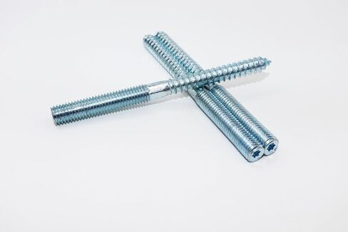 16pcsGalvanized Double-Ended Teeth tip Tail Furniture self-Tapping Screw Inner Plum Double-Ended Tooth Screw in Saudi Arabia