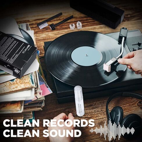 2 Pack ATN3600L Diamond Record Player Needles with Complete 4 in 1 Vinyl Record Cleaning Kits, Compatible with Audio-Technica AT-LP60X, AT-LP60XBT, and AT-LP60XBT-USB Vinyl Record Player in Saudi Arabia