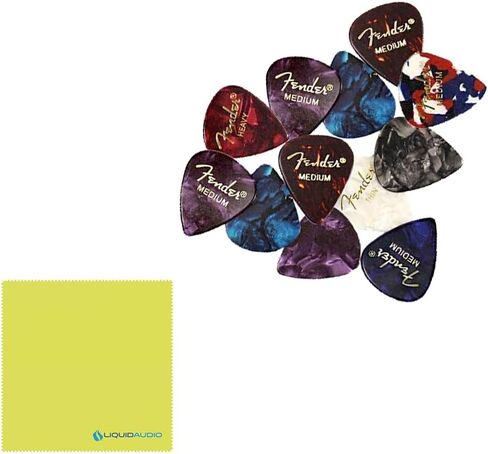 Seymour Duncan Brad Paisley's La Brea Bridge T-style Single Coil Pickup, Black Telecaster Pickup Bundle with 12x Fender Guitar Picks and Liquid Audio Polishing Cloth in Saudi Arabia