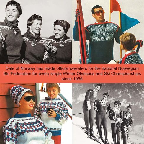 سترة Dale of النرويج Tindefjell للرجال - سترة من صوف ميرينو للرجال - سترة بقصة ضيقة للرجال بسحاب ربع - سترات للتزلج in Kuwait