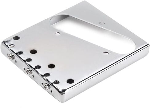 مجموعة جسر المذيع من الكروم Jiayouy مع 3 سروج نحاسية للجيتار الكهربائي بتصميم Tele الكلاسيكي in Kuwait