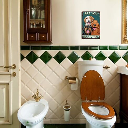 Vintage Bathroom Signs Decor Bathroom Pictures Wall Decor Cat Decor Metal Wall Art in Saudi Arabia
