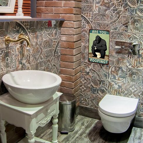 Vintage Bathroom Signs Decor Bathroom Pictures Wall Decor Cat Decor Metal Wall Art in Saudi Arabia
