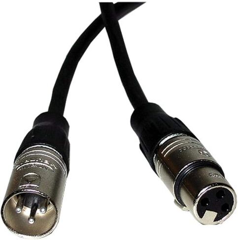 CBI MLN Performer Series LowZ XLR Male to XLR Female Microphone Cable, 30 Feet in Saudi Arabia