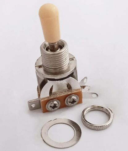 AYUBOUSAGibon Les Paul Guitar Toggle Switch 3-Way Pickup Selector for Electric Guitar, Cream Tip in Saudi Arabia