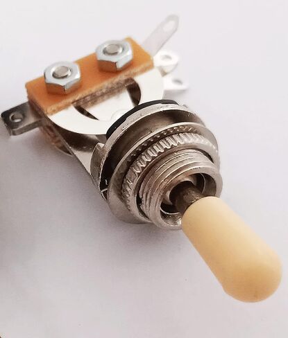 AYUBOUSAGibon Les Paul Guitar Toggle Switch 3-Way Pickup Selector for Electric Guitar, Cream Tip in Saudi Arabia