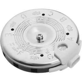 ECSiNG 13 Tone Pitch Pipe Tuner F-F Pitch Pipe Tuning Devices Circular Pitch Pipe Tuner Chromatic Pitch Tuner for Violin Ukulele Guitar Mandolin Banjo Bass