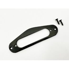 Mounting Ring With Screws For Fender Telecaster Single Coil Neck Pickup - Black