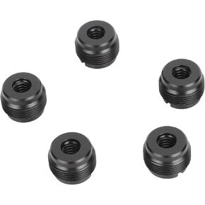 1/4"-20 Female Screw to 5/8"-27 Screw Thread Adapter(5 Pieces)