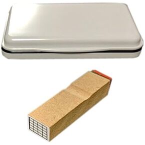 Mini Guitar Chord Rubber Stamp 4 Frets with Dye Ink Pad