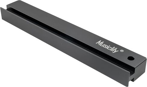 Musiclily Pro 9 بوصة من الألومنيوم Fretbar Understring Leveler Fingerboard Fret Sander Leveling Beam File Bar Luthier Tool لإصلاح وصيانة جيتار باس in Saudi Arabia