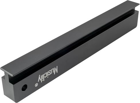 Musiclily Pro 9 بوصة من الألومنيوم Fretbar Understring Leveler Fingerboard Fret Sander Leveling Beam File Bar Luthier Tool لإصلاح وصيانة جيتار باس in Saudi Arabia