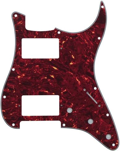 Abalone Pearl HH Strat Pickguard Pick Guard Plate w/screws for American/Mexican Fender Standard Stratocaster in Saudi Arabia