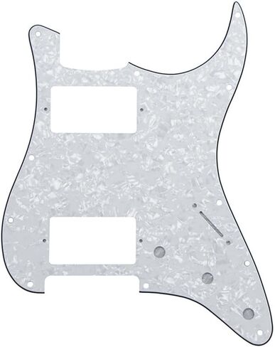 Abalone Pearl HH Strat Pickguard Pick Guard Plate w/screws for American/Mexican Fender Standard Stratocaster in Saudi Arabia