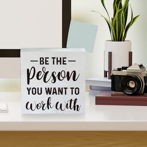Farmhouse Funny Office Wooden Box Sign Rustic and I Cannot Stress This Enough Wood Block Tabletop Sign Desk Sign Decor for Home Office Cubicle Shelf 5 X 5 Inches in Kuwait