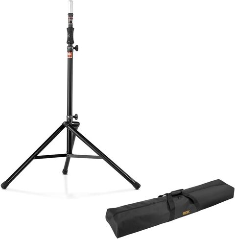 حامل ثلاثي القوائم من الألومنيوم الاحترافي لمساعدة الغاز من JBL مع محول مكبر الصوت (JBLTRIPOD) مع حقيبة حامل مكبر صوت Auray مقاس 51 بوصة in Saudi Arabia