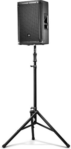 حامل ثلاثي القوائم من الألومنيوم الاحترافي لمساعدة الغاز من JBL مع محول مكبر الصوت (JBLTRIPOD) مع حقيبة حامل مكبر صوت Auray مقاس 51 بوصة in Saudi Arabia