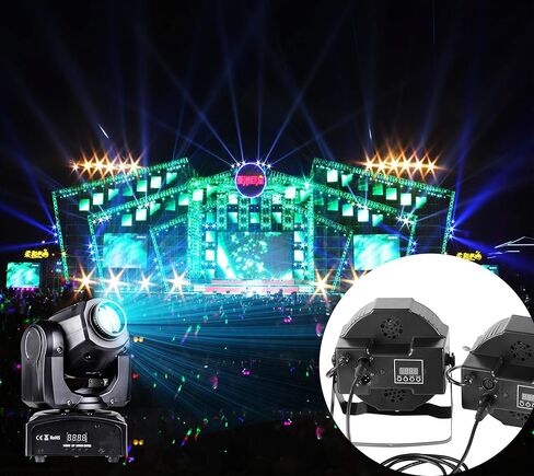 SinLoon DMX Stage Light Cable,DJ XLR Cable,3-Pin Female XLR to 5-Pin Male XLR DMX Turnaround Connection for Moving Head Light Par Light Spotlight with XLR Input & Output (1.5M/4.9FT 5male) in Saudi Arabia