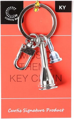 CURTIS French Horn Mouthpiece Themed Key chain/Key holder/Key ring in Saudi Arabia