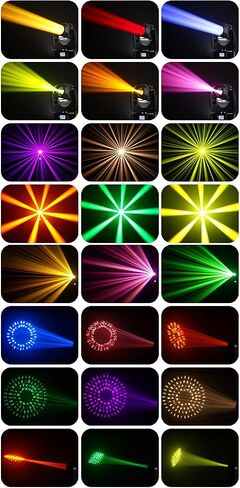 7R 230W شعاع ضوء الرأس المتحرك للمسرح، التحكم في قناة DMX512، 14 Gobos و14 لونًا مع تأثير قوس قزح لإضاءة نادي الديسكو المسرحي in Saudi Arabia