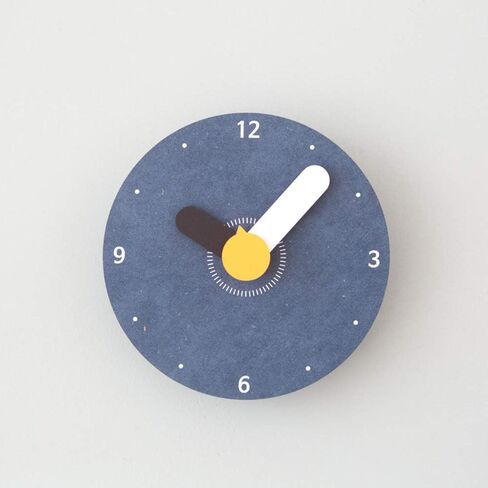 Retro Modern Wooden 'MINI' Wall Clock, Simplistic, Fashionable and Stylish, Silent Quartz Mechanism, Quality Materials made from Eco-Friendly MDF and Bamboo, Decor for Home/Office (Green) in Saudi Arabia