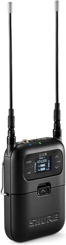 Shure SLXD15/UL4B Portable Digital Wireless System with SLXD1 Bodypack Transmitter, SLXD5 Single Channel Receiver and UniPlex UL4B Cardioid Lavalier Microphone | J52 Band (558-616 MHz) in Kuwait