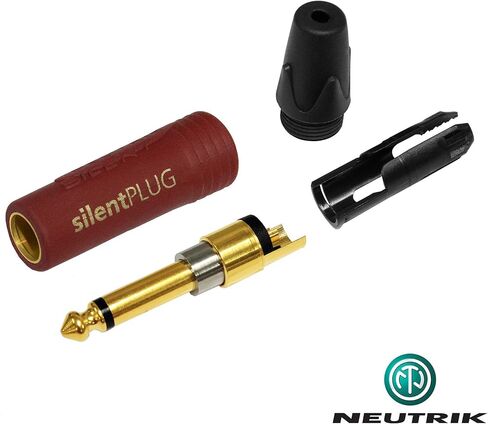 20 Foot - Gotham GAC-1 Ultra Pro - Premium Low-Cap (21 pf/F) Guitar Bass Instrument Cable w/Neutrik Gold Straight to Straight (Silent Plug) ¼ inch (6.35mm) TS Plugs- Custom Made by WORLDS BEST CABLES in Saudi Arabia