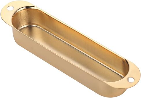 3 قطع من أغطية لاقط لفائف نحاسية مغلقة حلقة تثبيت للحاجز Strat Squier ملحقات الجيتار الكهربائي (فضي (كروم)) in Kuwait