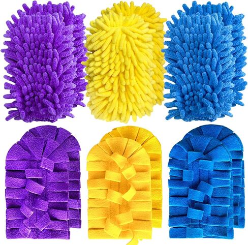 Reusable Dusters Pads Refill for Swiffer: Washable 360 Heavy Duster Pads Refill for Swiffer - Fleece Duster Refills for Swiffer Hand Duster for Cleaning Ceiling Fan Blinds Window (16 Pcs) in Saudi Arabia