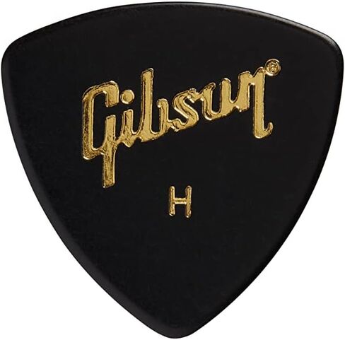 Gibson Wedge Heavy Picks 72 Pack, Black in Kuwait