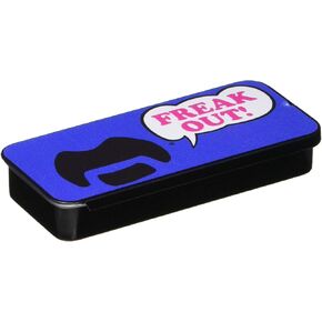 Dunlop ZAPPT01M Frank Zappa Pick Tin, Yellow, Medium, 6 Picks/Tin