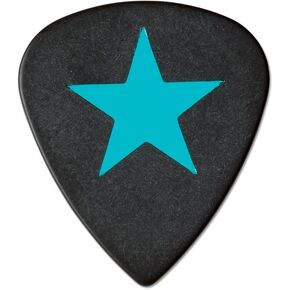 Pickboy Angel Rocks, Blue Star, Polyacetal, 1.00mm, 10 picks