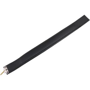 BQLZR Bass Hand Strap for Accordion, Artificial Leather Bass Left Hand Strap Black 23.43 inches Length,1.69 inches Wide for 120 Accordion Bass