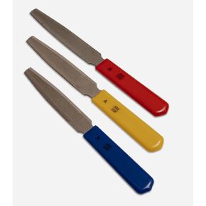 MOSTLEY Tapered 𝗡𝘂𝘁 𝗦𝗹𝗼𝘁𝘁𝗶𝗻𝗴 𝗙𝗶𝗹𝗲 Set for Electric Guitars, Double Sided Nut Saddle Slot Files, Supper Sharp Teeth Guitar Nut Files as a Must-have Setup Tool for Luthier