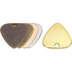 MECCANIXITY Guitar Picks 1.8mm Thickness Metal multicolor for Guitar Musical Instrument Pack of 5