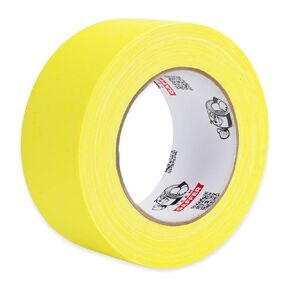 Perco Professional-Grade Gaffer Tape | Reflective, Durable and No-Residue Cloth Tape for Reliable & Convenient Repairs, Marking, Cable Management & More | 50mm x 30-yard Per Roll (Fluorescent Green)