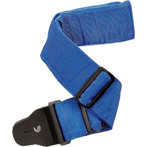 D'Addario Accessories D'Addario Padded Guitar Strap - Guitar Accessories - Electric Guitar Strap, Acoustic Guitar Strap, Acoustic Electric Guitar Strap & Bass Guitar Strap - Woven - Blue - 3" Wide