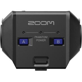 Zoom EXH-6e External Input, Dual XLR/TRS Input Capsule, 2 XLR/TRS Inputs, Phantom Power Capable, 3.5mm input, 32-Bit Float, for Zoom Capsule System 3.0