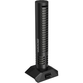 Zoom SSH-6e Stereo Shotgun Microphone Capsule with Hairy Windscreen, Mid-Side Stereo, Mono to Super Wide Stereo Recording, for Film, Video, ENG and Dialogue
