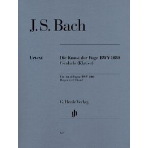 ART DE LA FUGUE BWV1080 --- PIANO (Multilingual Edition) (English, French and German Edition)