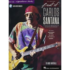 Best of Carlos Santana - Signature Licks - 2nd Edition (Book/Online Audio) (Guitar Signature Licks)