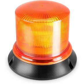 مصابيح Agrieyes Beacon LED القوية مع عدسات قابلة للاستبدال، أساسية للتحذير في حالات الطوارئ، ضوء وامض كهرماني للمركبات والشاحنات والجرارات والسيارات البريدية