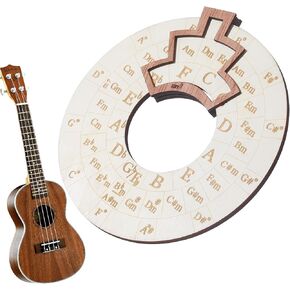 PAFUWEI Wooden Melody Tool & Educational Musical Instrument | Unique Wooden Melody Maker & Circle of Fifths Wheel | Musical Practice Aid & Music Wheel