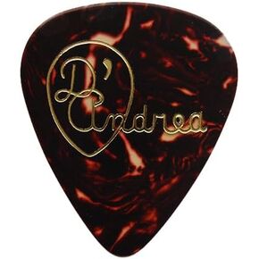 D'Andrea RG351, 0.96HV Celluloid Guitar Picks, 72-Piece Shell, 0.96mm, Heavy