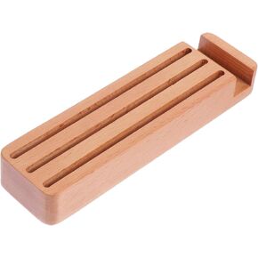 1pc Guitar Pick Case Banjo Picks Holder Plectrum Holder Wood Wooden Storage Box Wooden Stand Desktop Stand Guitar Pick Storage Box Wooden Guitar Picks Carrying Case Guitar Pick Box