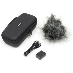 Zoom APH-6e Accessory Pack for the H6essential with Hairy Windscreen, Padded Shell Case, AC Adapter, & USB C-Cable