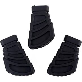 3pcs Drum Feet Protectors Drum Leg Caps Rubber Feet for Drum Nonslip Board Feet Percussion Stand Rubber Guitar Accesories Black Rubber Feet Guitar Holder Leg Plug Electronic Drum