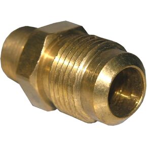 LASCO 17-4835 3/8-Inch Flare by 3/4-Inch Male Pipe Thread Brass Adapter